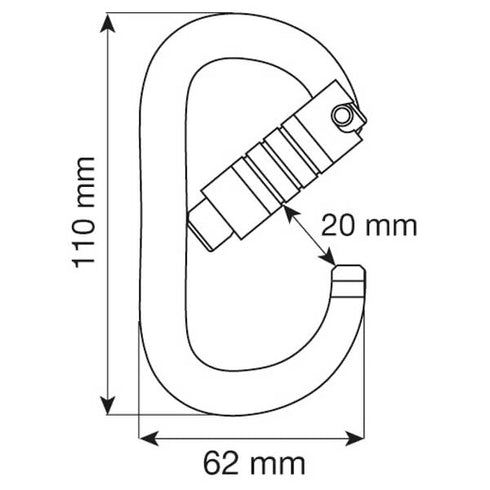 オーバル XL 3ロック