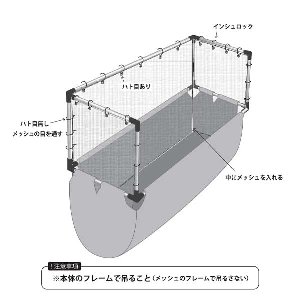 受け取る君用メッシュキット